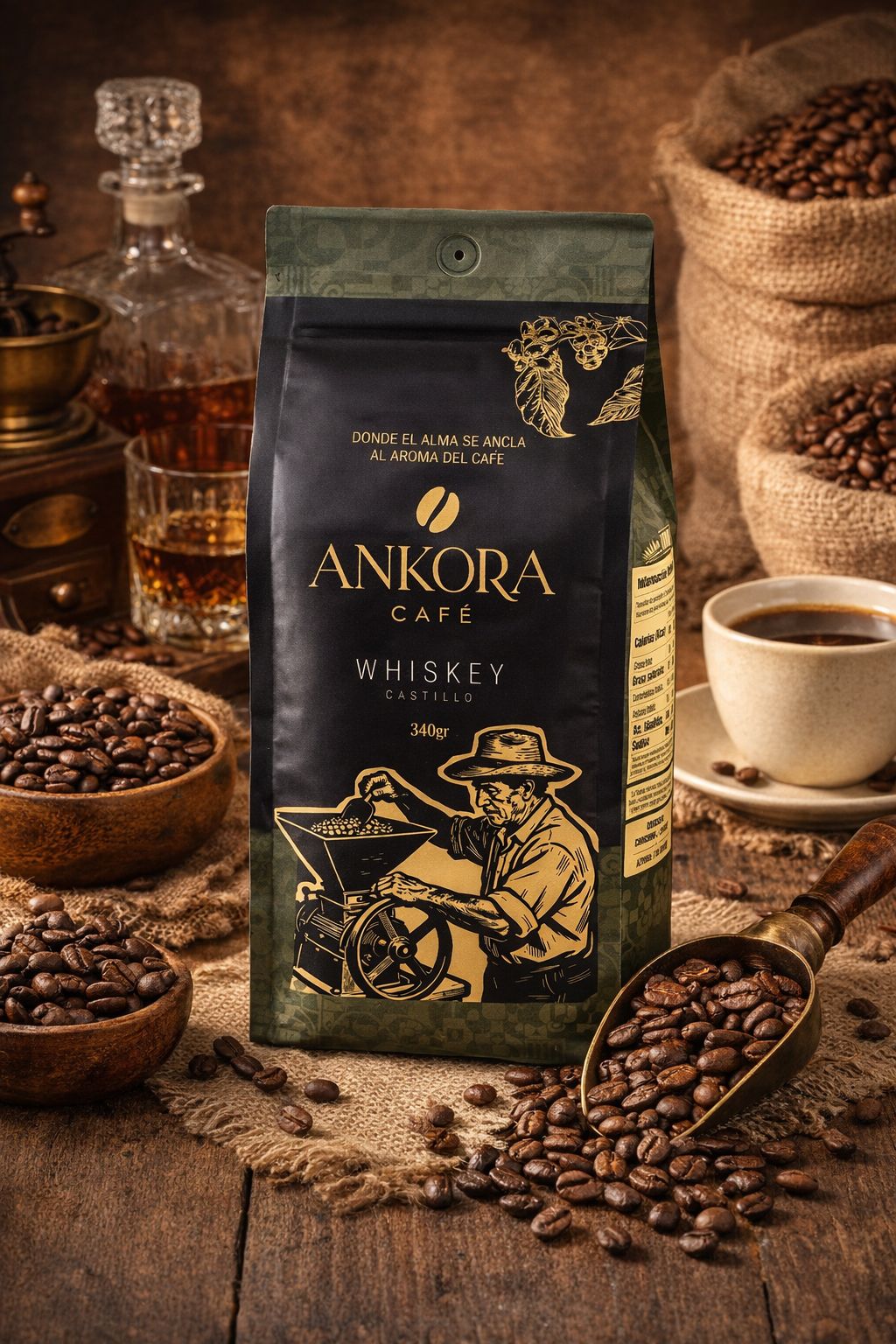 Infusión de Whiskey · Variedad Castillo